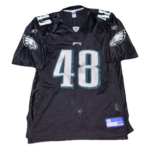 Philadelphia Eagles Jon Ritchie #48 Reebok NFL Black Jersey Adult Size XL